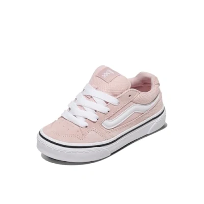 Image of Vans Caldrone Sneaker, Suede Mesh Sepia Rose, 4 UK Child