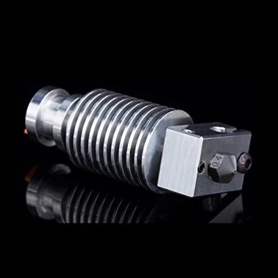 Image of BZ 3D V6 All Metal Hotend,V6 Heater Block,Hardened Steel Nozzle 0.4mm,Titanium Alloy Heatbreak For Hotend,Prusa i3 MK3S MK3 MK2 MK2S Printer Hotend.