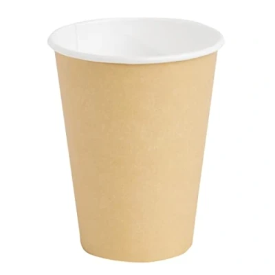 Image of Olympia GF033 Brown Single Wall Hot Cups (Pack of 50)