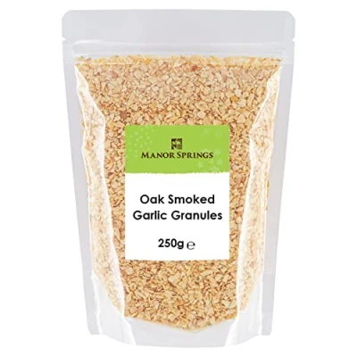 Image of Oak Smoked Garlic Granules 250g by Manor Springs