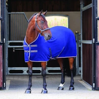 Image of Shires Tempest Original Fleece/Travel Horse/Pony Rug in Navy 54,