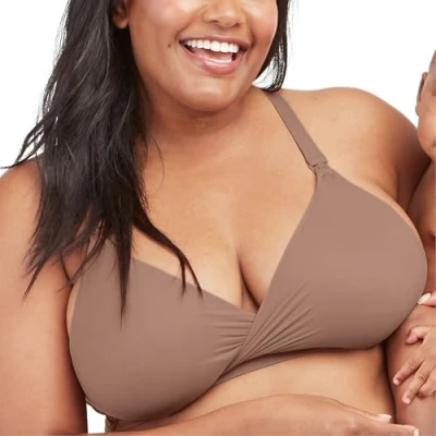 Image of Spanx Women&#039;s Brallelujah Mama Nursing Bra, Café au Lait, S