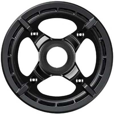 Image of Shimano STEPS SM CRE70 chainring, 38T for chainline 50 mm, with double chainguard, black