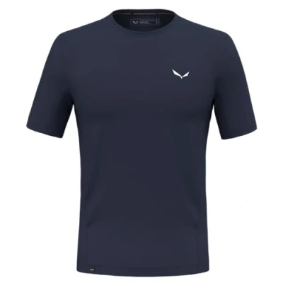 Image of Salewa PUEZ DRY Sports Tshirt, Men&#039;s, Size: Small, Navy blazer