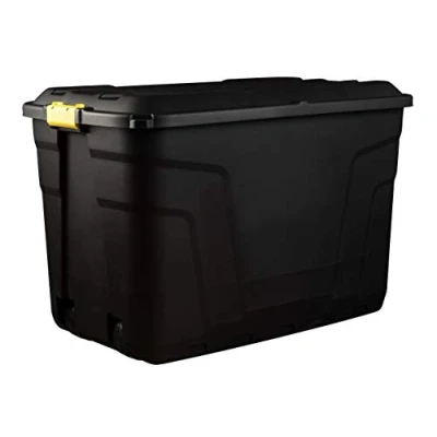 Image of Original Organics Heavy Duty Extra Large Storage Box with Lid 190L Lockable Great for Indoor &amp; Outdoor Containers Wheels