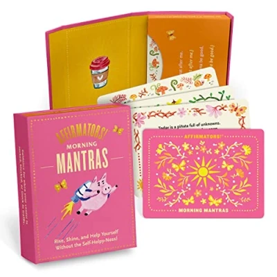 Image of Knock 10008 Affirmators! Mantras Morning Day Affirmation Cards Deck, Daily &amp; Positive Affirmations (30 Deck)