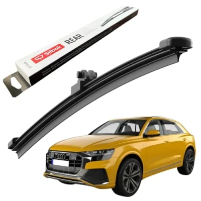 Image of Silbak Rear Windscreen Wiper, fits for AUDI Q8 (02/2018 ONWARDS) Wiper Blade, 400mm