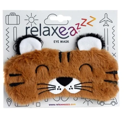 Image of Puckator Plush Adoramals Tiger Eye Mask