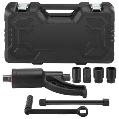 Image of VEVOR Torque Multiplier, Heavy Duty Multiplier Wrench Set, 1 Inch Drive Lug Nut 1:58 4800N.m Remover, with 4 Sockets and Storage Case for Truck Trailer RV