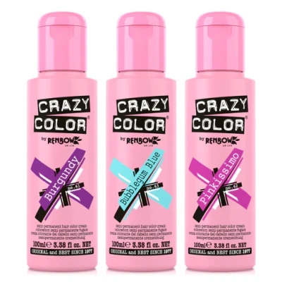 Image of Renbow Crazy Color Semi Permanent Hair Colour 100ml