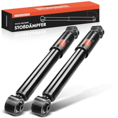 Image of Frankberg 2x Shock absorber Gas pressure Rear axle Compatible with Cabrio 450 2000 2004 City Coupe 1998 Crossblade 2002 2003 Fortwo Cabrio/Coupe 2007 Ro.ad.st.er 452 2005