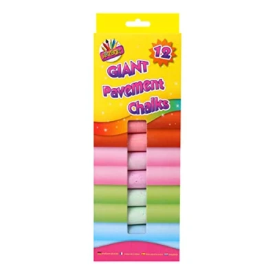 Image of Artbox 12 Giant Pavement Chalks