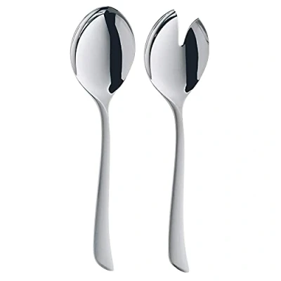 Image of WMF Virginia Cromargan Protect Salad Servers, Silver, Set of 2