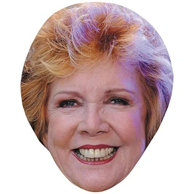 Image of Cilla Black (Lipstick) Celebrity Mask, Flat Card Face, Fancy Dress Mask