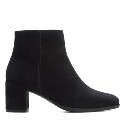 Image of Clarks Freva ZIP Ankle boots black, Women&#039;s, Size: 7, Black Suede