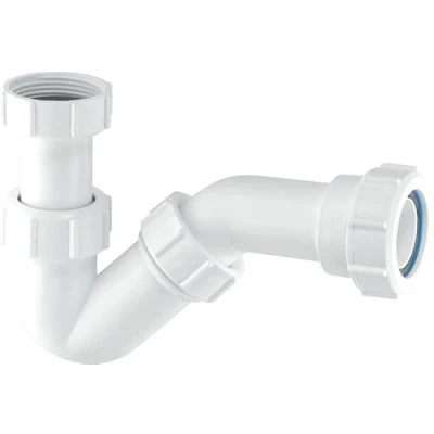Image of MCALPINE Adjustable Inlet Tubular Swivel �P� Trap (19mm Seal) BT2