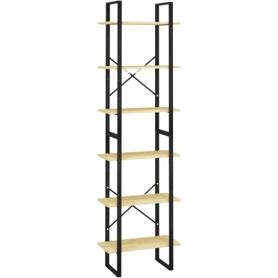 Image of vidaXL Storage Shelf 60x30x210 cm Solid Wood Pine