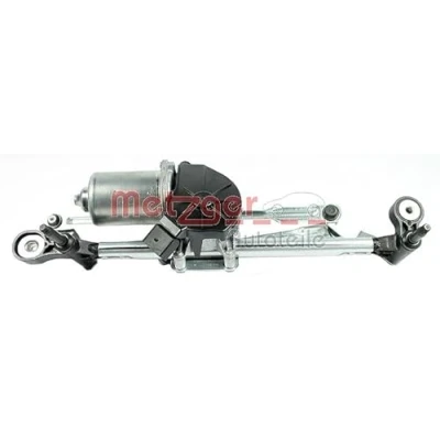 Image of 1270814, 1272127, 13182340, 13432685 Wiper Linkage METZGER 2190215 for left hand drive vehicles Front with electric motor OE part