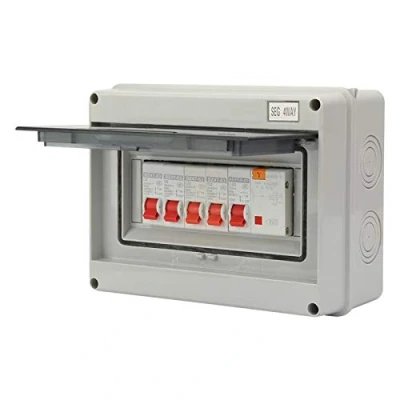 Image of Consumer Unit 4 Way Garage Caravan 63A 30mA RCD 4MCB 2 * 6A+20A+32A
