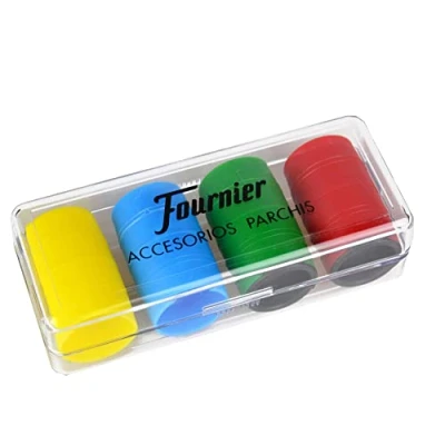 Image of Fournier F06513 130012228 PARCHIS Accessories (4 Players), Multicoloured, único