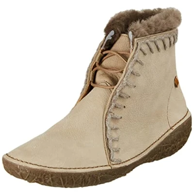Image of El Naturalista Women&#039;s N974 Angkor Ankle Boots with Heel, Vaquero, 5.5 UK