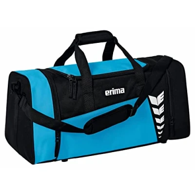 Image of Erima Six Wings Sports Bag, Curacao/Black, L, Western