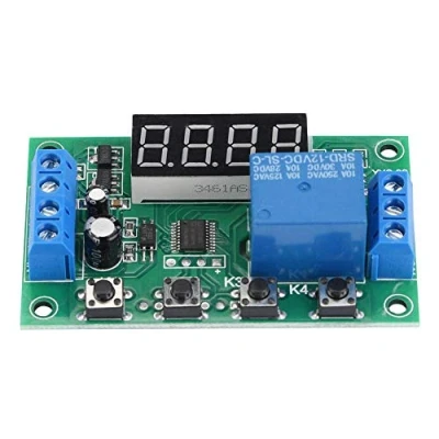 Image of LED Anzeige Einstellbares Zeitrelais Automatisierungssteuerungsschaltermodul(12V)