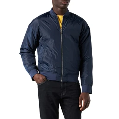 Image of JACK &amp; JONES Men&#039;s Jcoclay Bomber Cbo Jacket, Blazer Navy, M
