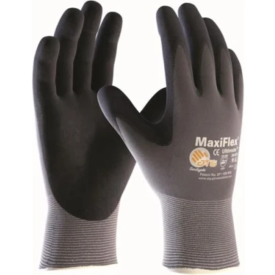 Image of ATG MaxiFlex UltimateTM nylon work gloves black
