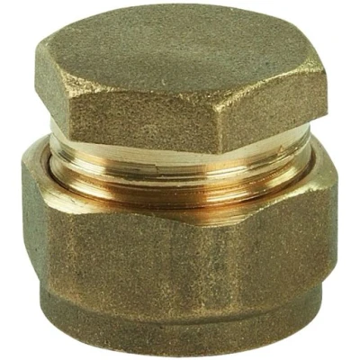 Image of Plumbright Compression Stop End 22mm DZR L923DR.5