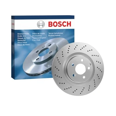 Image of BD1594 Brake disc BOSCH 0 986 479 764 344mm 32mm 5 112mm Perforated, Vented Coated Alloyed/High carbon MERCEDES BENZ: E Class Saloon, T modell