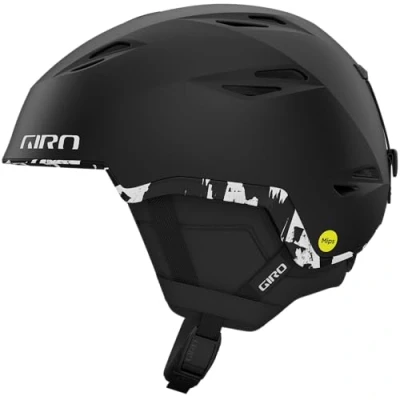 Image of Giro Grid Spherical MIPS Snow Helmet Matte Black Stained Medium 55.5 59CM