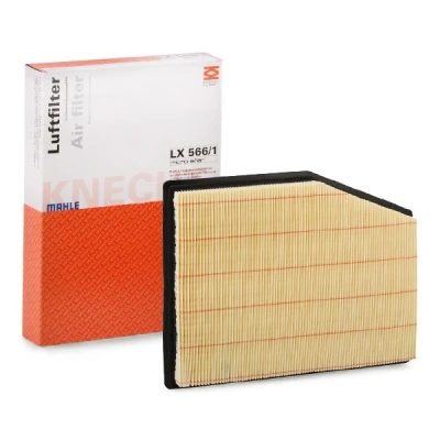 Image of 99611013102, 99611013103, 99611013104 Air Filter MAHLE ORIGINAL LX 566/1 32,3mm 178mm 242,0, 242,0mm Insert PORSCHE: Boxster