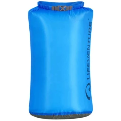 Image of Lifeventure Ultralight 35 Litre Dry Bag, Siliconized Rip Stop Fabric With Fully Taped Seams Lightweight Waterproof Sack For Kayaking Camping Hiking Travelling Boating Water Sports,Blue