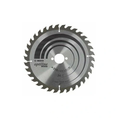 Image of Circular_Optiline Wood 216 x 30 2.6/1.6 34T