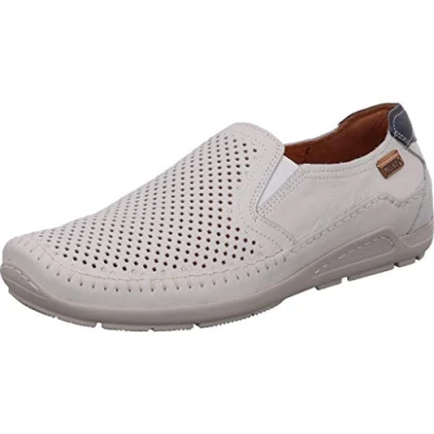 Image of Azores Leather Men&#039;s Slip On Shoes