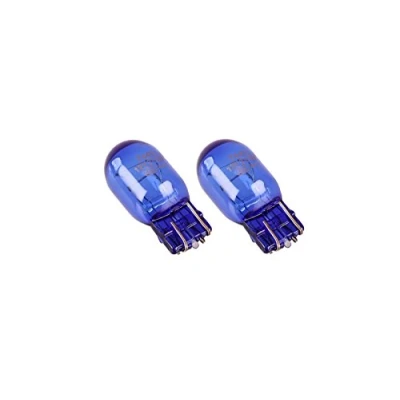 Image of 2 x W21/5 W 7443 T20 Sidelight Xenon White Lamp Light Bulb Daytime Running TÜV