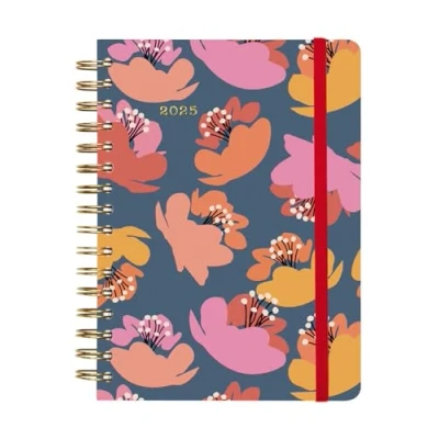 Image of Finocam Spiral You 2025 Page A Day Diary January December (12 Months) Tulip International
