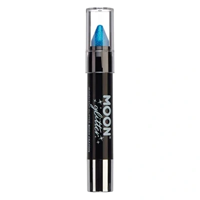 Image of Iridescent Glitter Paint Stick/Body Crayon makeup for the Face &amp; Body by Moon 3.5g Blue