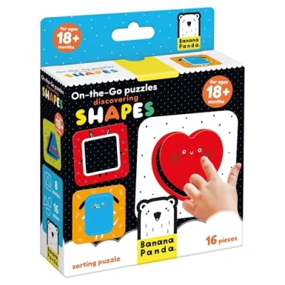 Image of Banana Panda On the Go Puzzle Discover Shapes 18m+