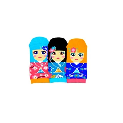 Image of United Oddsocks 3 Liners For Girls Dolls UK 12 5.5 EUR 30.5 38.5 US 13.5 8
