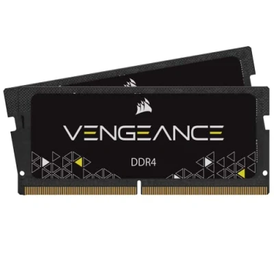 Image of Corsair Vengeance SODIMM 32GB (2x16GB) DDR4 3200MHz C22 Memory for Laptop/Notebooks Black