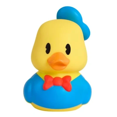 Image of Just Play 3&quot; Rubber Duck Bath Toy Donald The Collectible