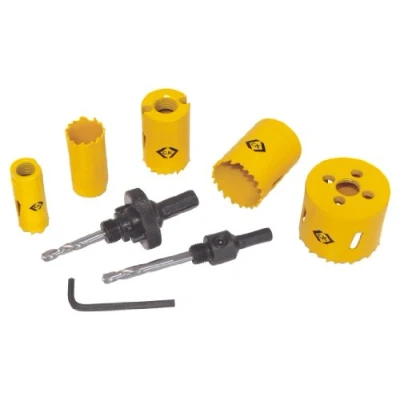 Image of C.K Hole Saw Kit For Electricians 9 Piece