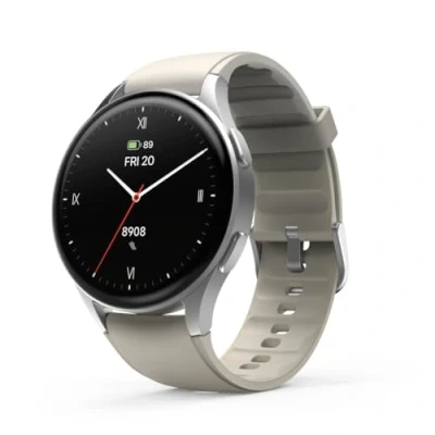 Image of Hama 8900&quot; Smart Watch, GPS, AMOLED 1.32&quot;, Telephone Function, Alexa, Round, si