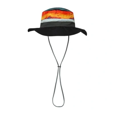 Image of Buff Adults Explore Booney UPF 50 National Geographic Festival Bucket Hat LXL Black