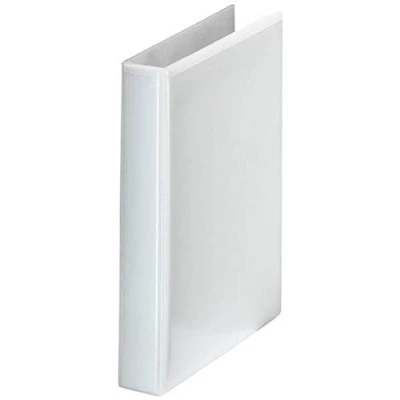 Image of Esselte Essentials Presentation Binder, PP, 2.5 cm Ring Diameter, 46571 A5, White