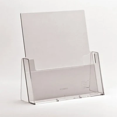 Image of Pos Display Shop 10 x A4 Freestanding Brochure / Leaflet Holder BPSC230 Counter Booklet Flyer Document Organiser Literature Pamphlet