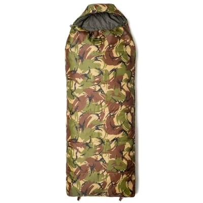 Image of Snugpak Sleeper Kids WGTE Square Sleeping Bag Single with Isofibre insulation (Camo)