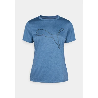 Image of W TAD Essential Heather Logo Tee